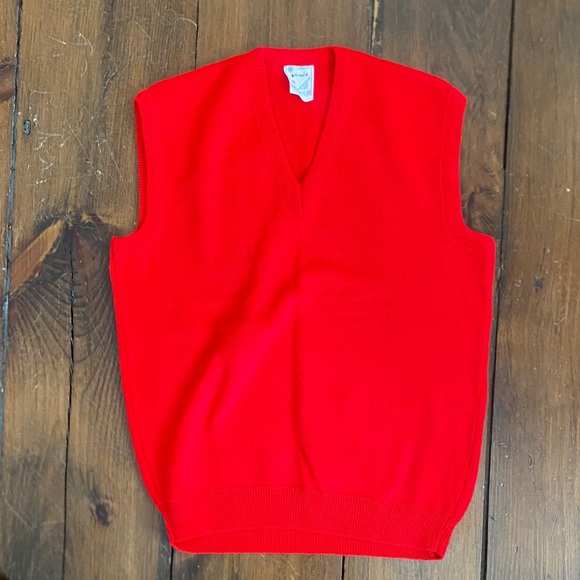 Other - Men's Red Sweater Vest